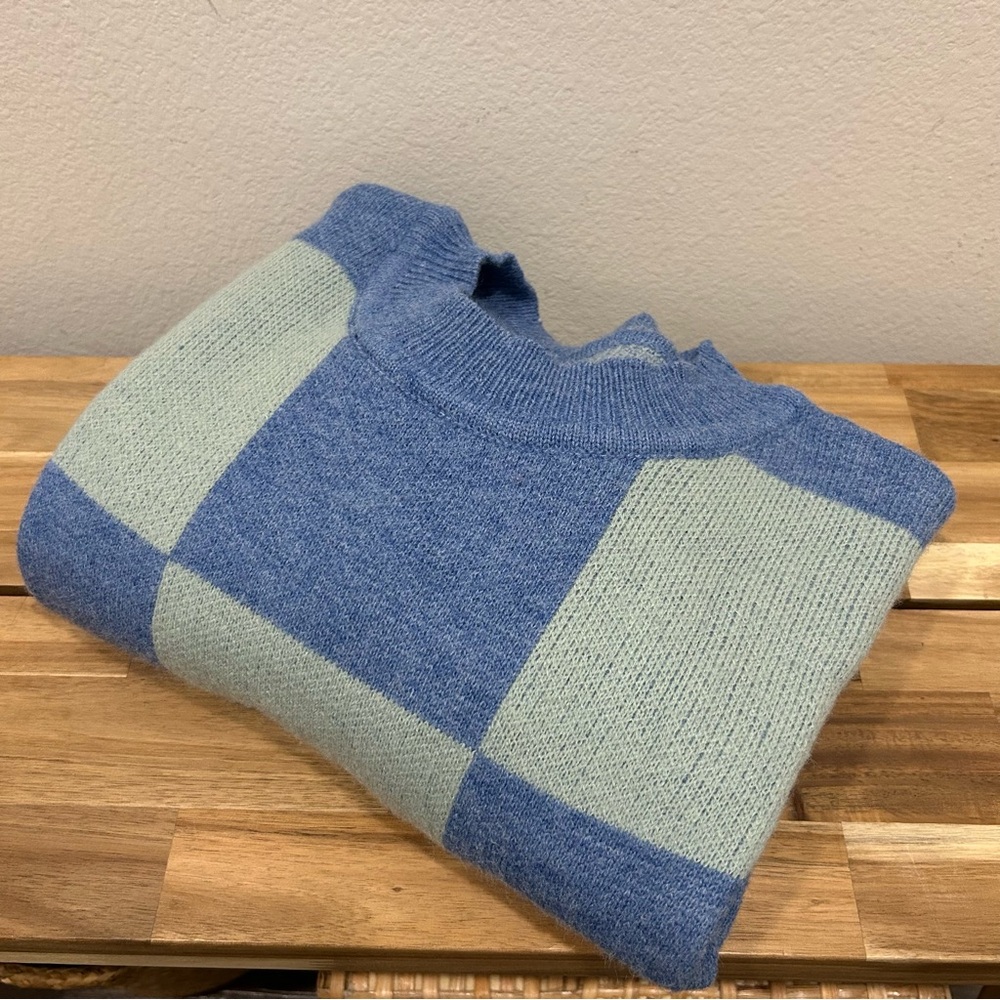Baltic Born Plaid Crewneck Sweater